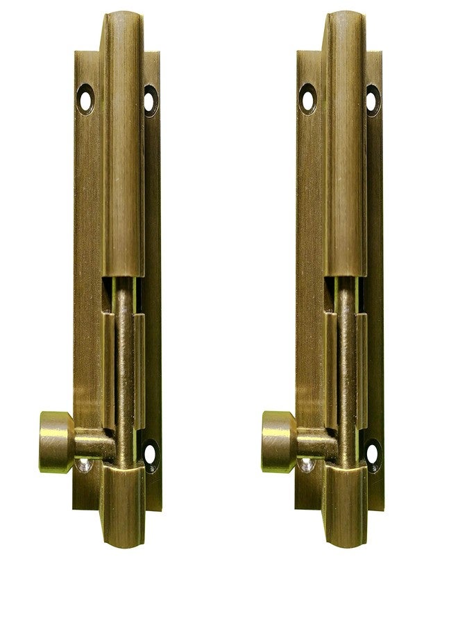 أتلانتيك مزلاج برج الرخام الفائق من أتلانتيك، 8 بوصات (ألومنيوم، تشطيب عتيق، عبوة من قطعتين) - Image 1